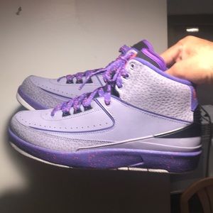 Jordan retro 2 Iron purple sz 8.5